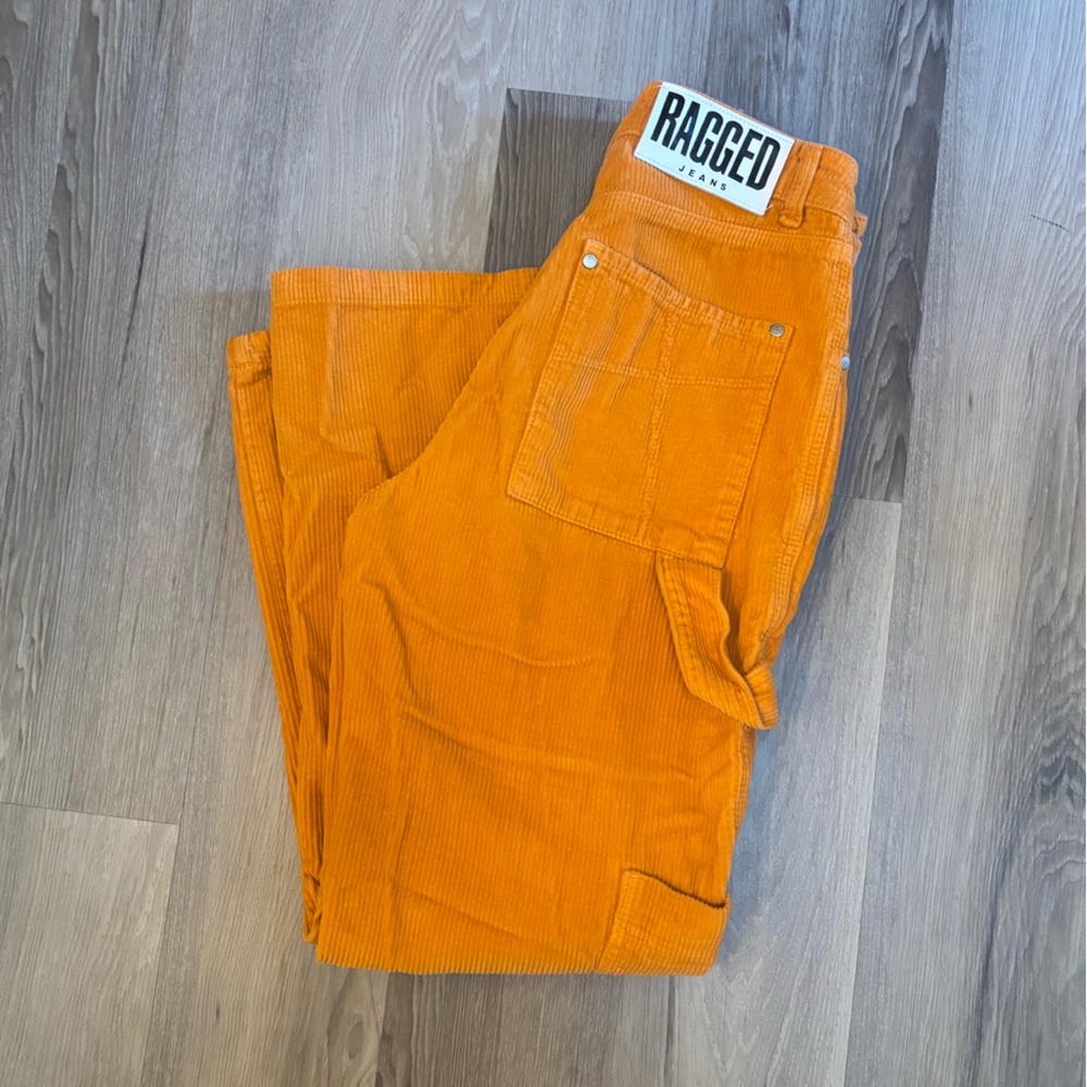***SOLD*** The Ragged Priest Orange Wide Leg Pants